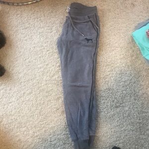 Pink Victoria’s Secret sweatpants